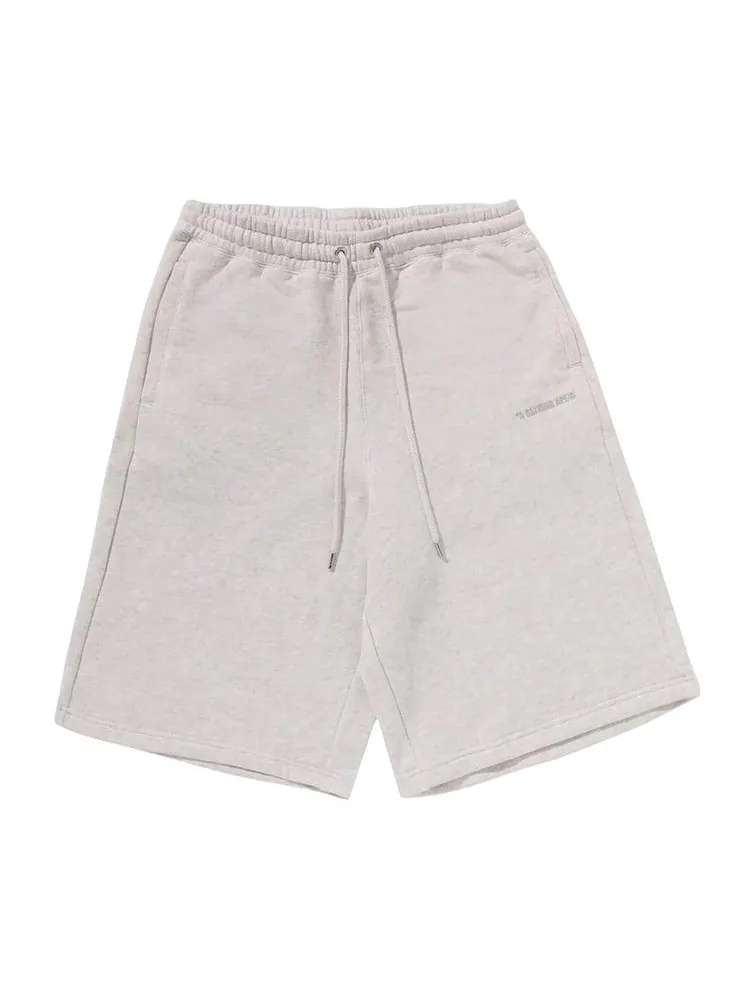 Спортивные шорты BAPE Bathing Ape Logo Knee Length Relaxed Fit Sweatshorts — изображение 1 из 1, серый