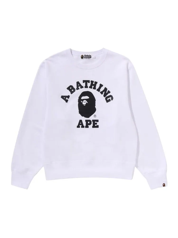 Толстовка BAPE College Crewneck Sweatshirt