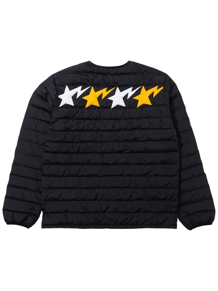 Пуховая куртка BAPE x Kazuki Kuraishi STA Padded Liner Down Jacket, цвет — изображение 2 из 2, черный