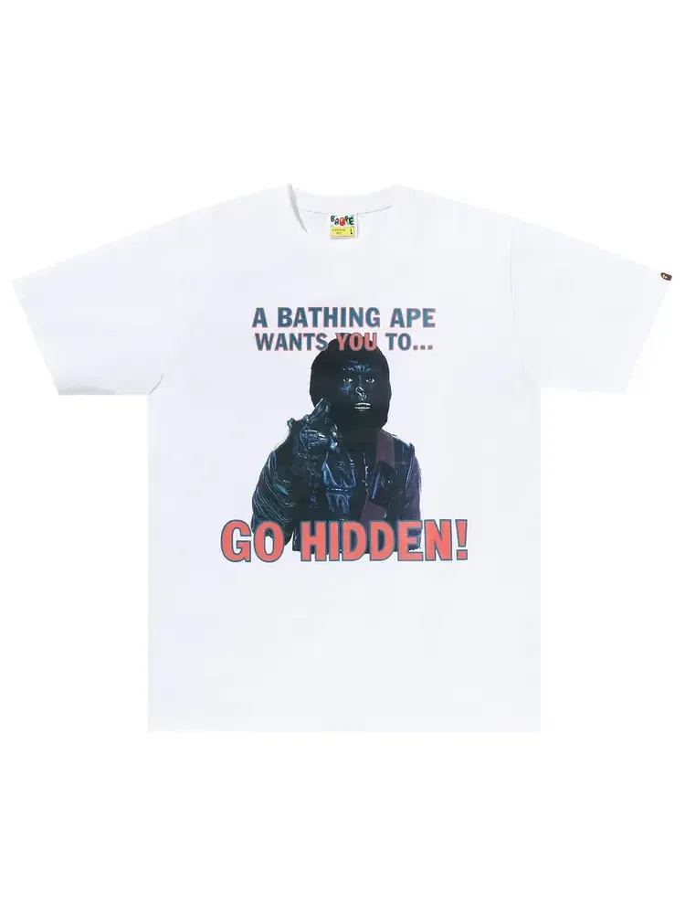 Футболка BAPE x Hidden Go Hidden Tee