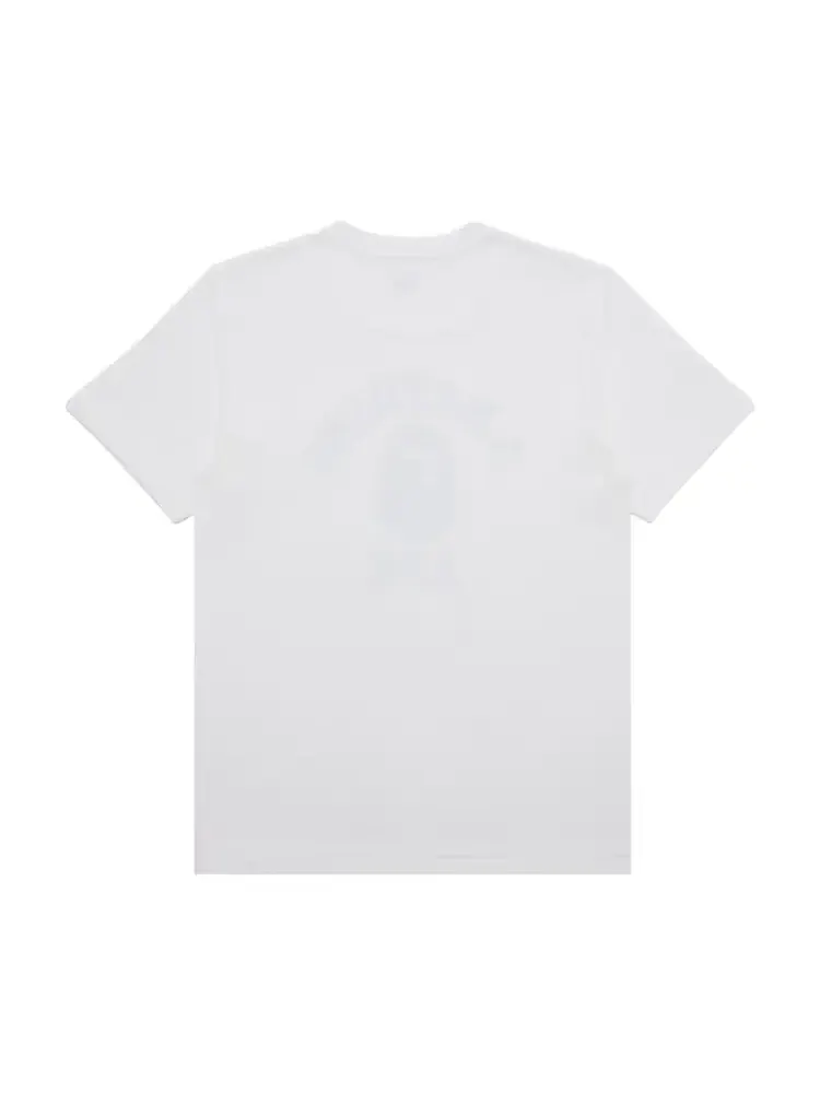 Футболка BAPE ABC Camo College Tee 'White Green' — изображение 2 из 3, белый