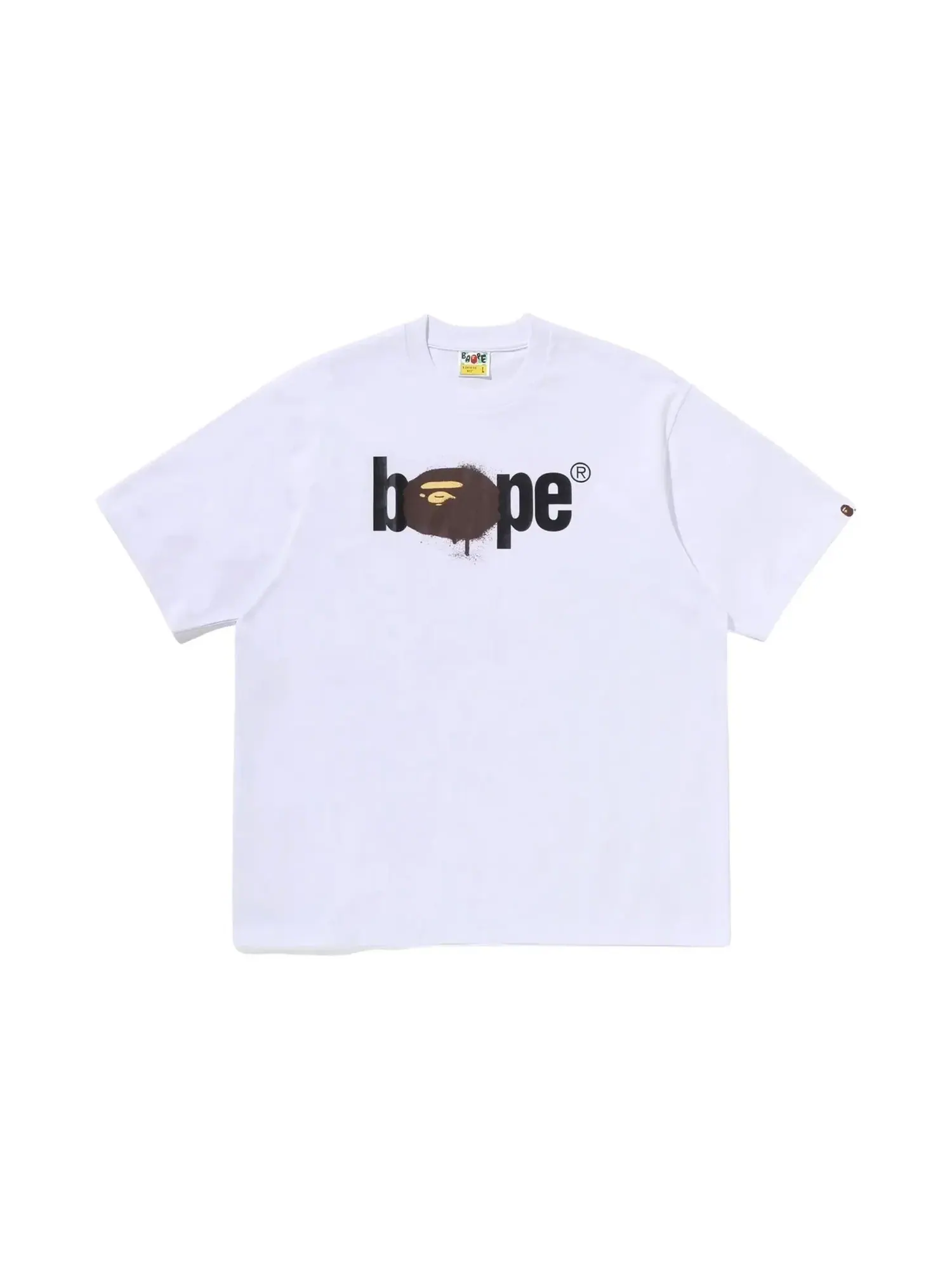 Футболка BAPE Graffiti Bape Logo Relaxed Fit Tee