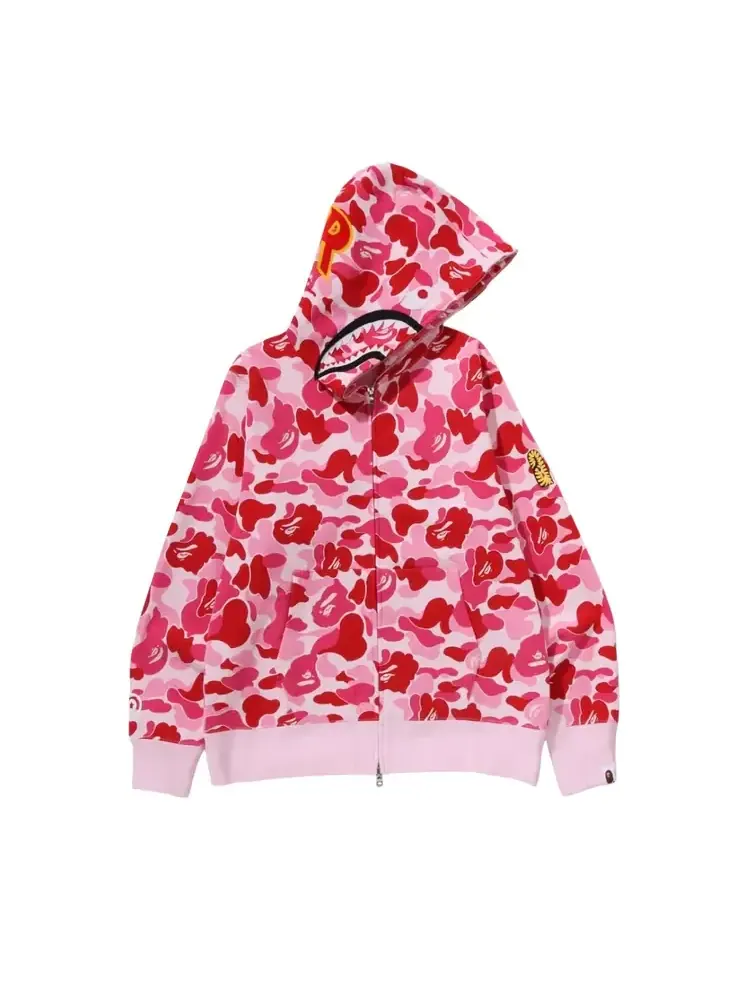 Худи BAPE ABC Camo 2nd Shark на молнии