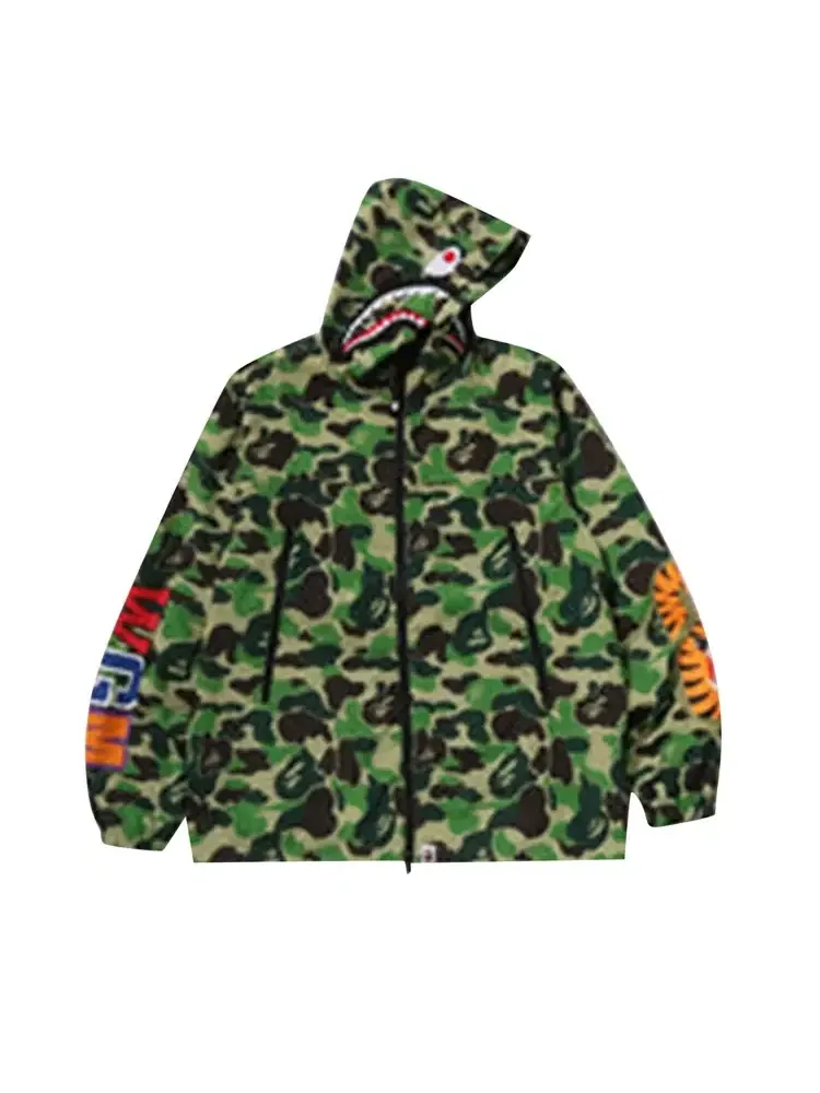 Куртка-худи BAPE ABC Camo Shark