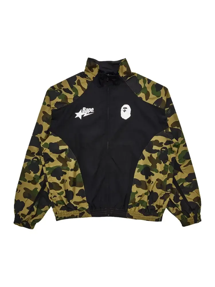 Спортивная куртка BAPE 1st Camo Stand Collar Track Jacket