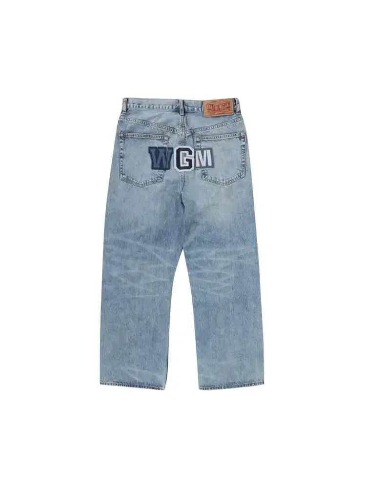 Джинсы BAPE Shark Relaxed Fit Denim Pants 'Blue' — изображение 2 из 2, синий