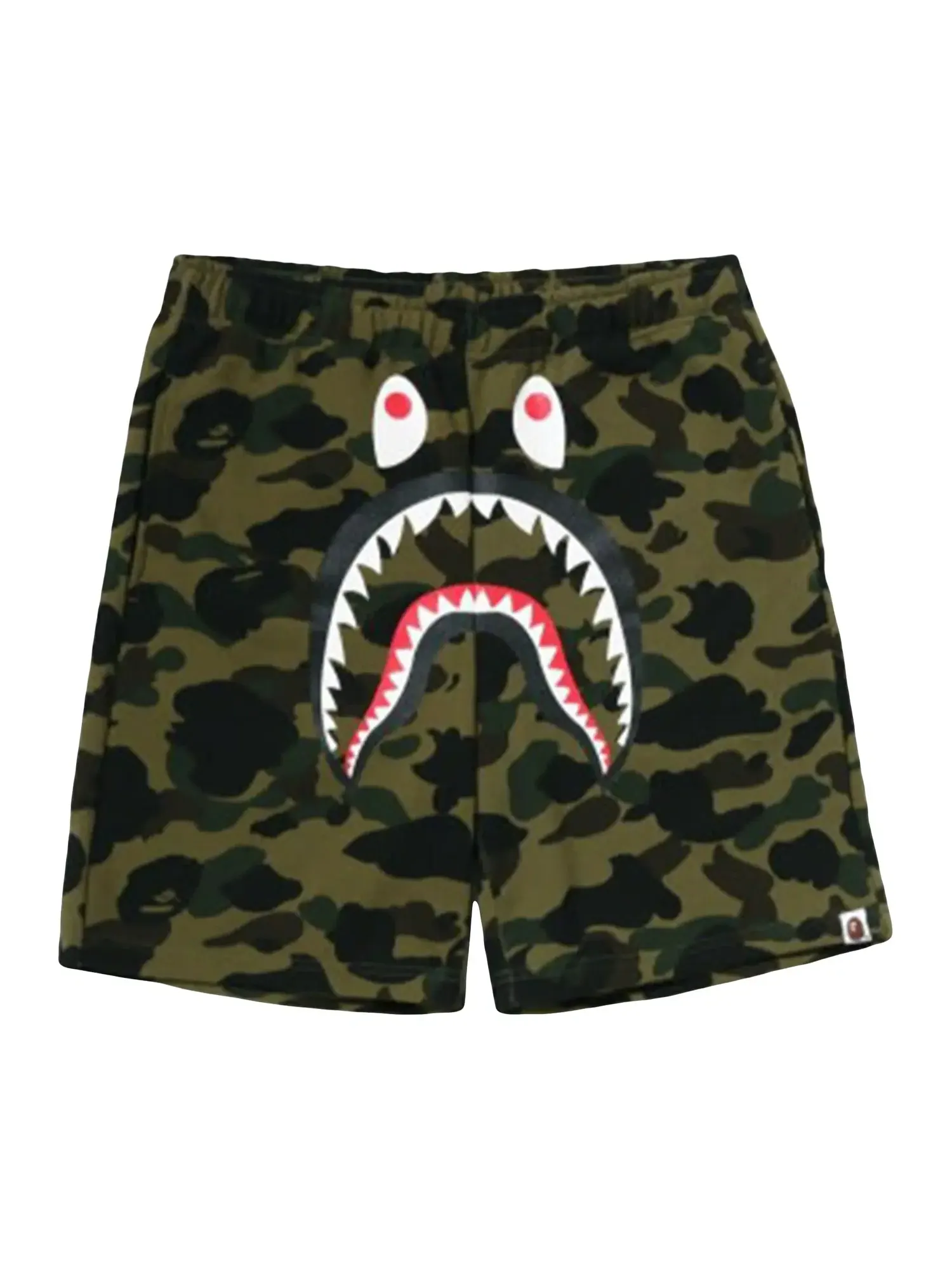 Спортивные шорты BAPE Camo Shark Sweat Shorts