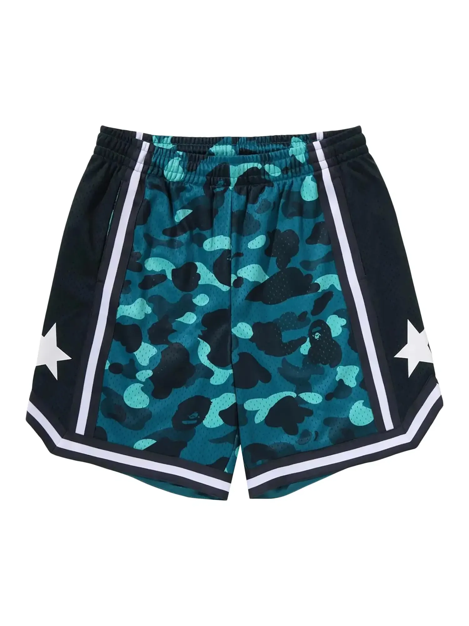 Шорты BAPE Color Camo Mesh Relaxed Fit Shorts