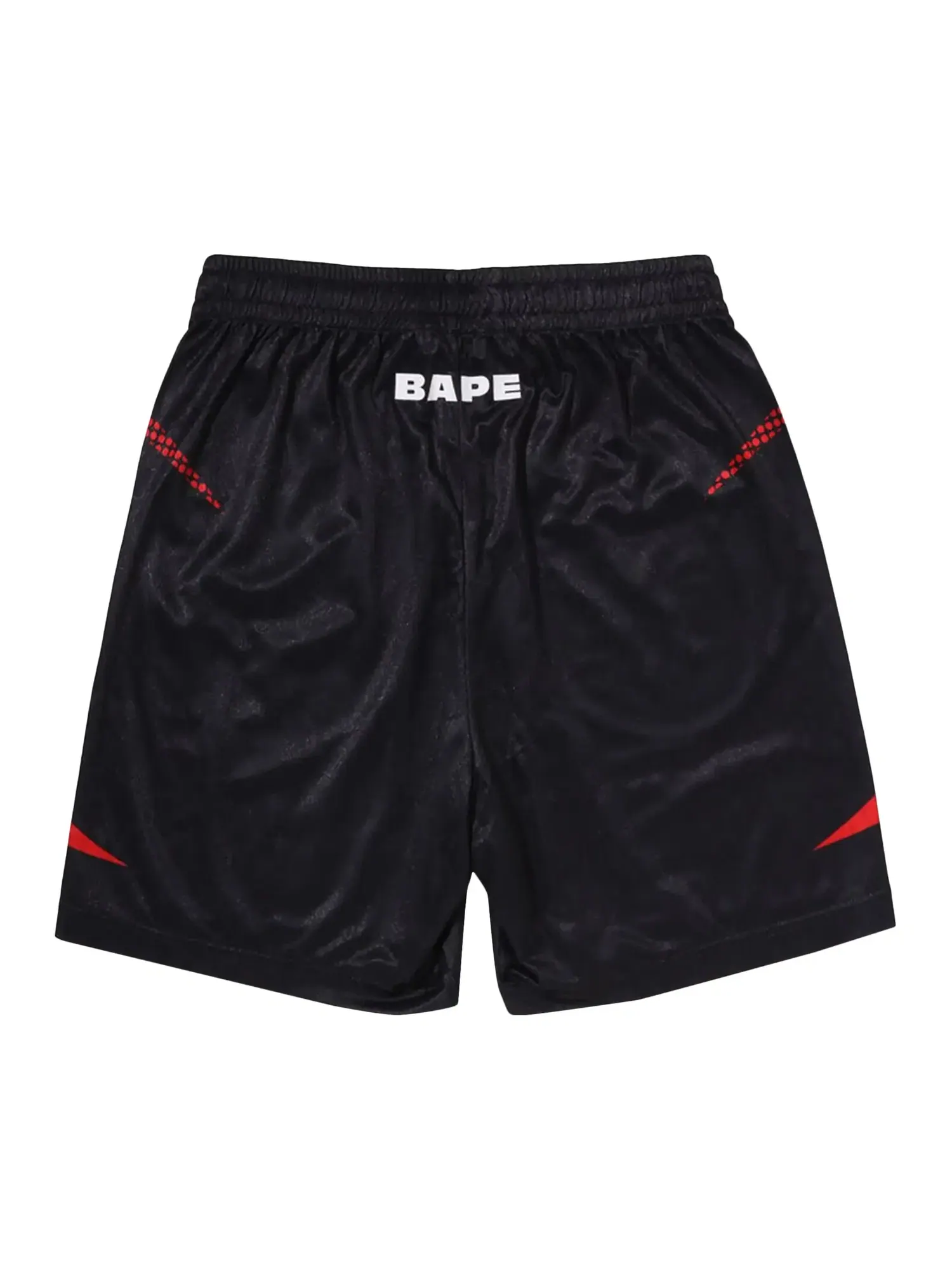 Футбольные шорты BAPE Flame Monogram Jacquard Relaxed Fit — изображение 2 из 2, черный
