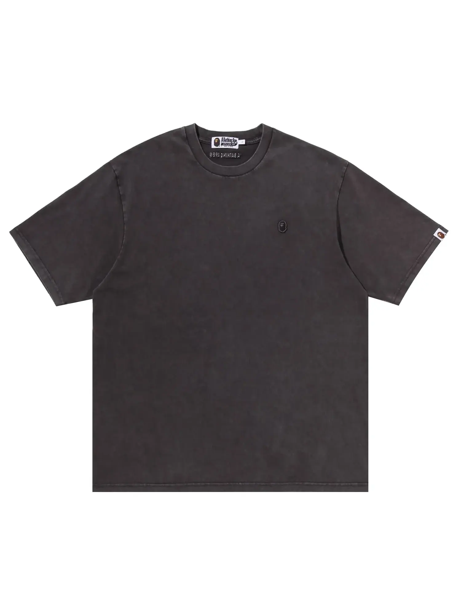 Футболка BAPE Garment Dyed One Point Relaxed Fit Tee