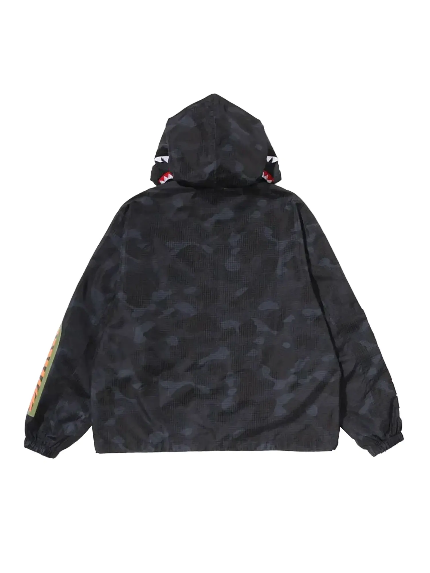 Куртка BAPE Color Camo Reflective Ripstop Shark Full Zip Jacket — изображение 2 из 2, черный