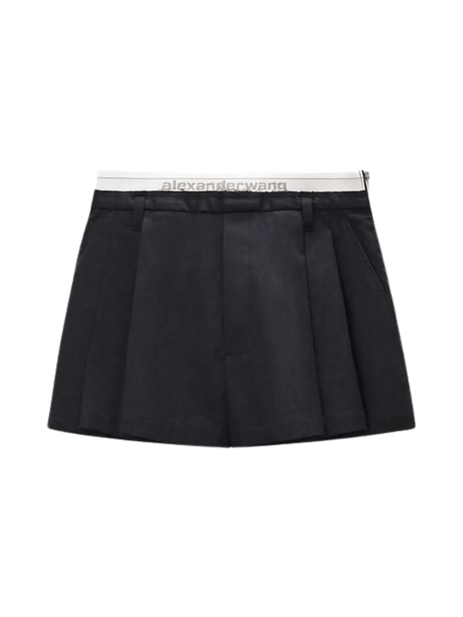 Шорты с высокой посадкой и эластичным поясом Alexander Wang Logo