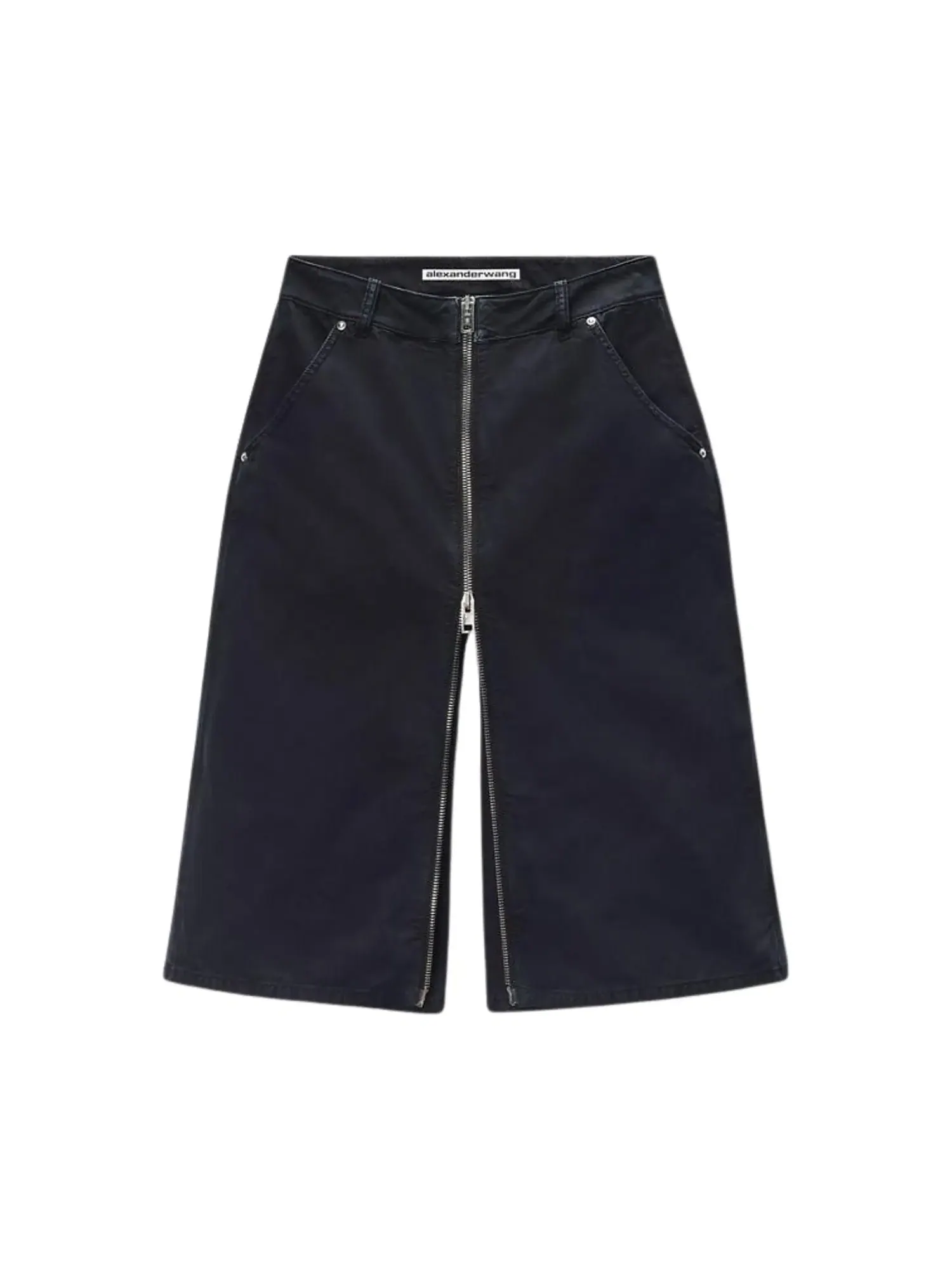 Спортивная юбка Alexander Wang Zipper And Workwear Details Mid-Rise Midi
