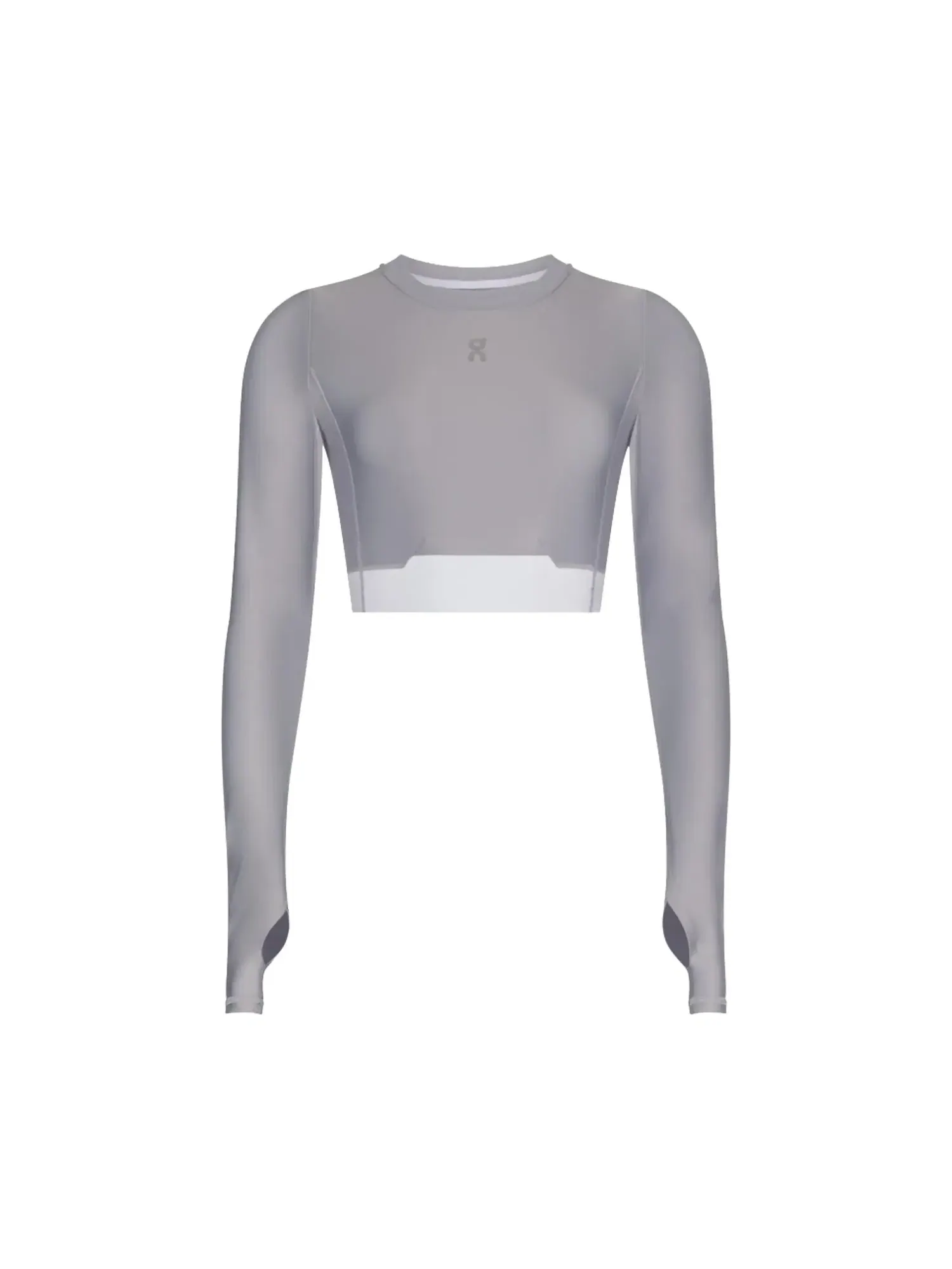 Лонгслив ON Train Long-Sleeve Crop — изображение 1 из 1, фиолетовый