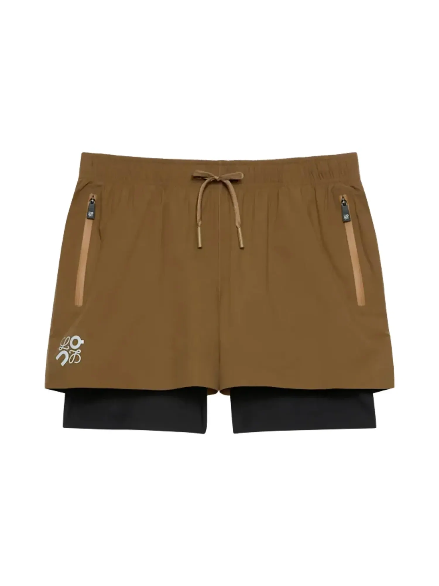 Спортивные шорты ON x Loewe Performance Shorts — изображение 1 из 1, коричневый