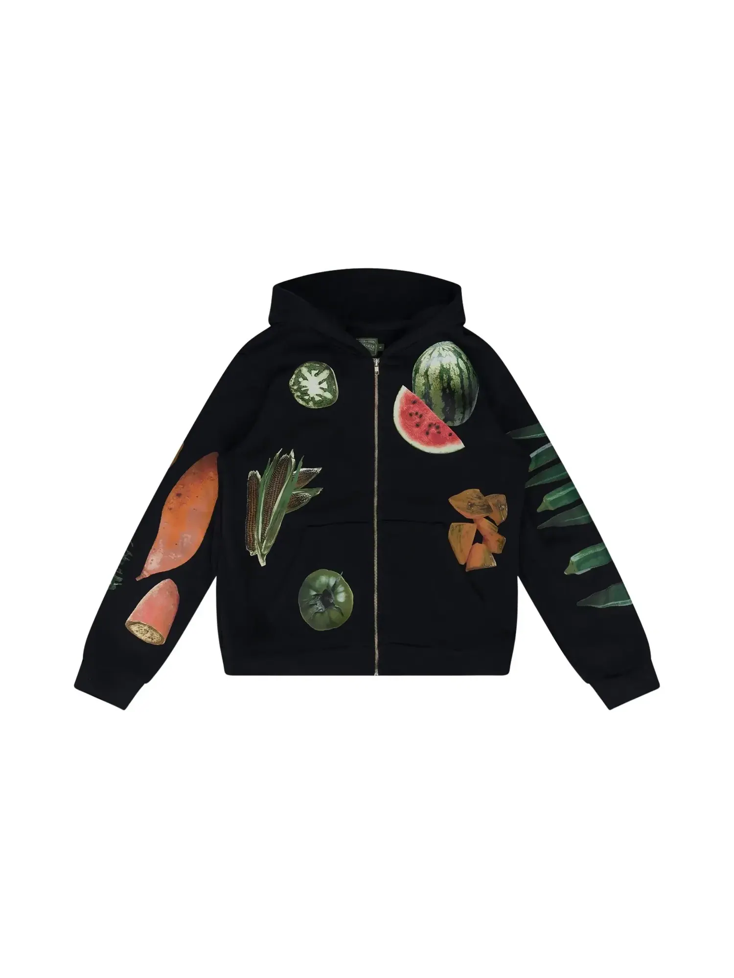 Худи на молнии Denim Tears Kiss My Grits Fruit Collage