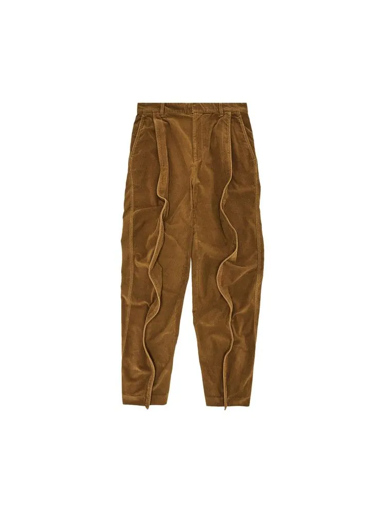 Брюки Y/Project Banana Pants — бежевый