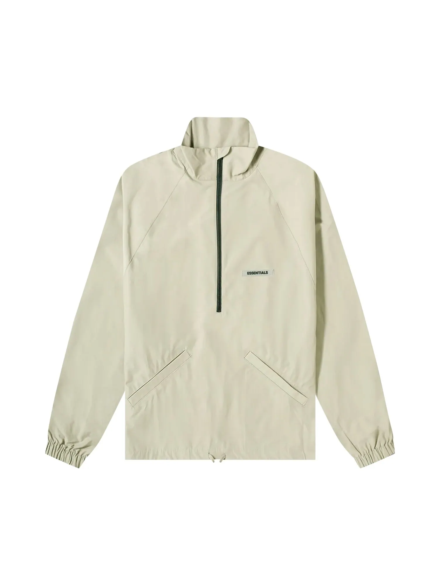 Спортивная куртка Fear of God Essentials на молнии до половины — изображение 1 из 1, шалфейный