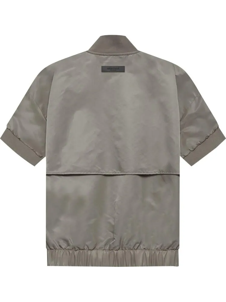 Пуловер Fear of God Essentials Half Zip Pullover 'Desert Taupe' — изображение 2 из 2, серый