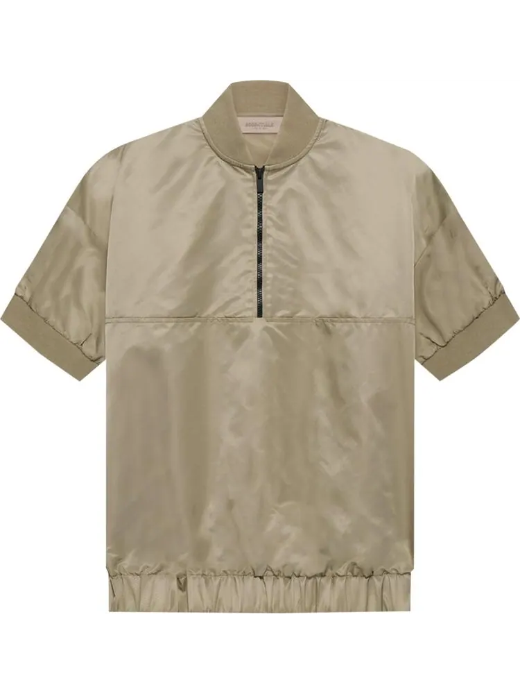 Пуловер Fear of God Essentials Half Zip Pullover 'Oak'