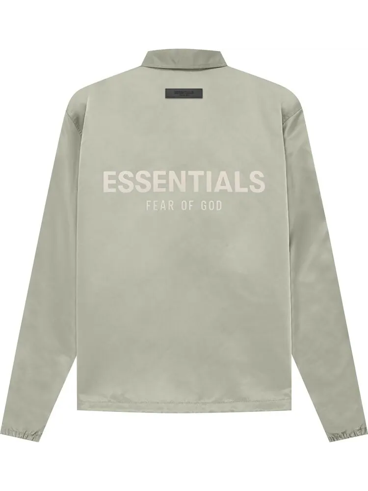 Куртка Fear of God Essentials Coaches Jacket 'Seafoam' — изображение 2 из 2, зеленый