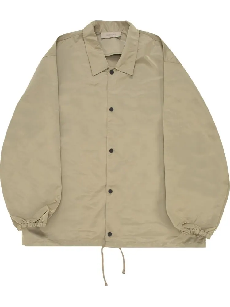 Куртка Fear of God Essentials Coaches Jacket 'Oak' — изображение 1 из 2, зеленый