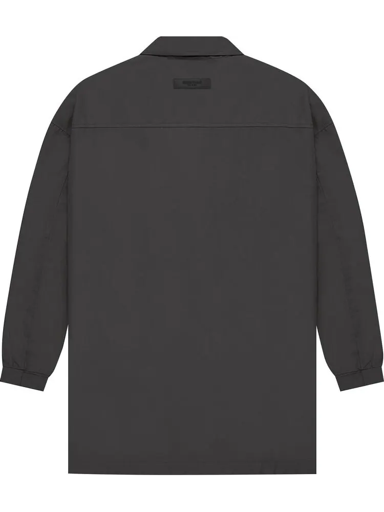 Куртка Fear of God Essentials Barn Jacket 'Iron' — изображение 2 из 2, черный