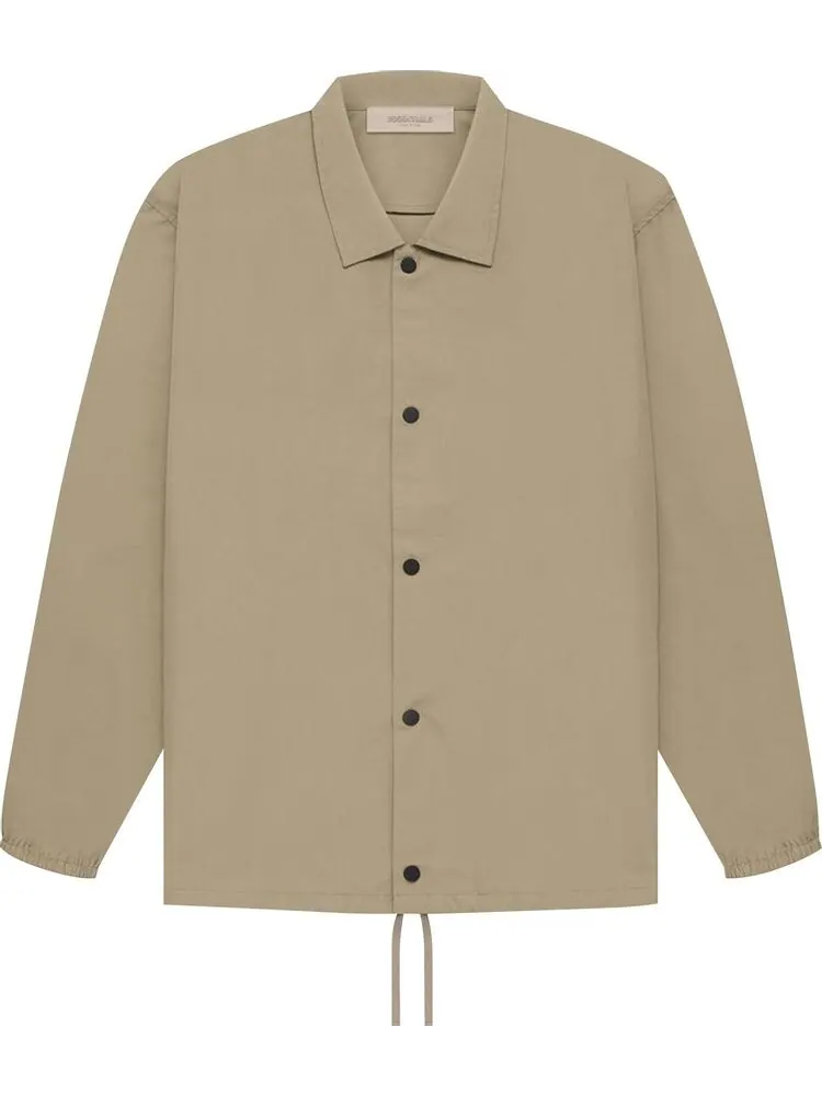 Куртка Fear of God Essentials 1977 Coaches Jacket 'Oak' — изображение 1 из 2, зеленый