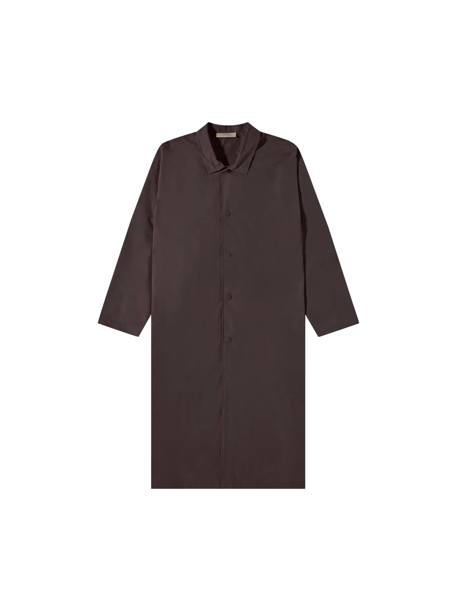 Длинное пальто Fear of God Essentials, цвет Сливовый — изображение 1 из 1