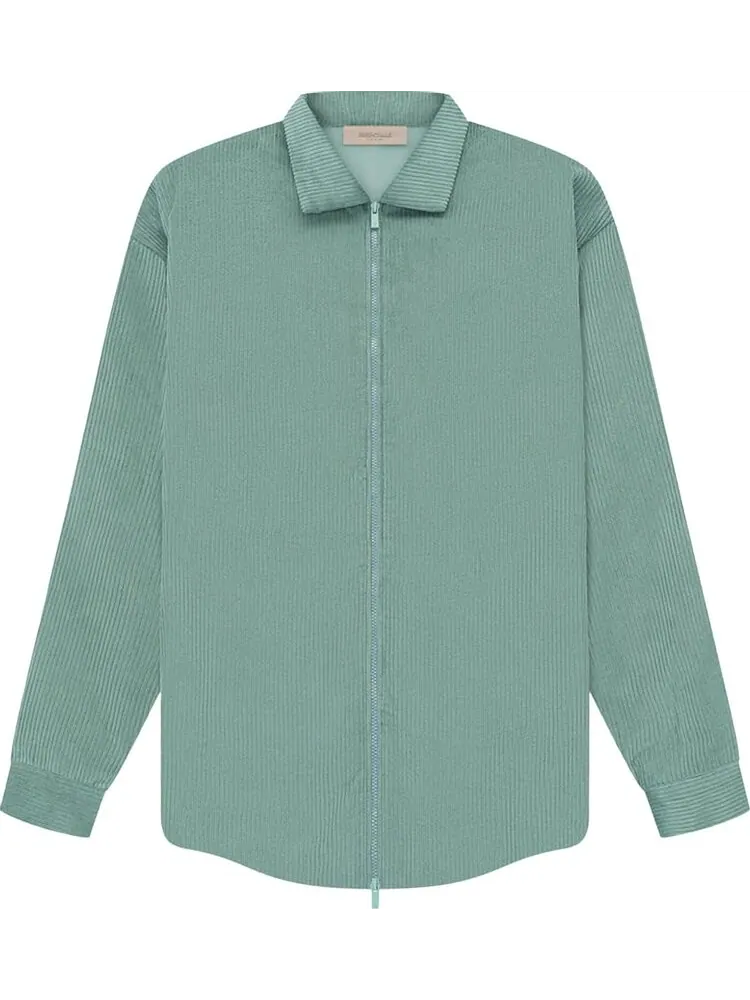 Рубашка Fear of God Essentials Corduroy Shirt Jacket 'Sycamore'