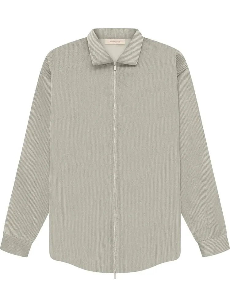 Рубашка Fear of God Essentials Corduroy Shirt Jacket 'Seal'