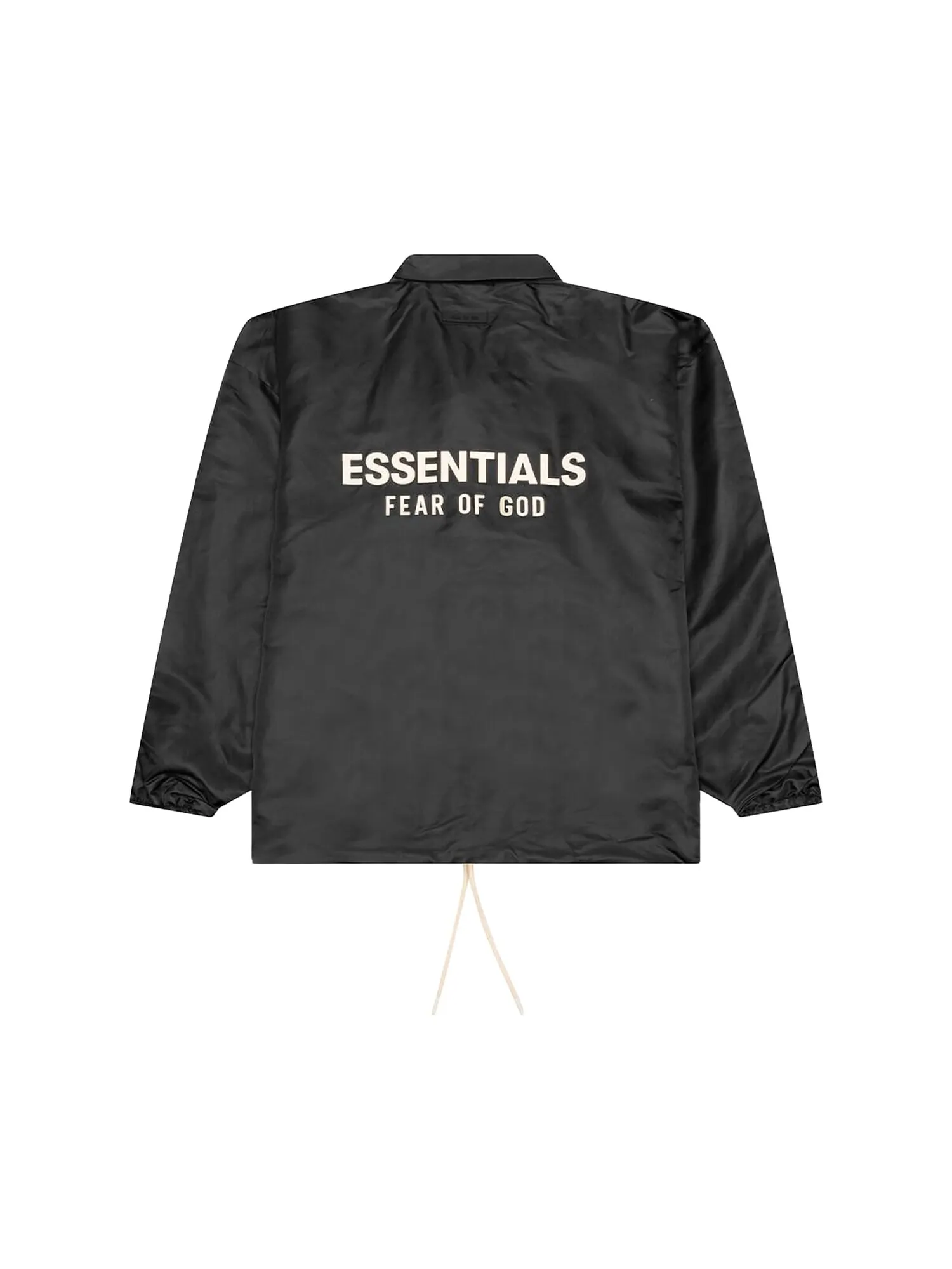 Куртка Fear of God Essentials Coaches Jet Black — изображение 2 из 2, черный