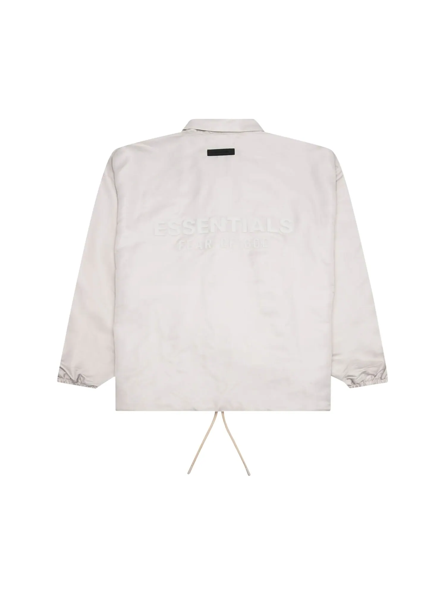Куртка Fear of God Essentials Coaches Silver Cloud — изображение 2 из 2, серебристый