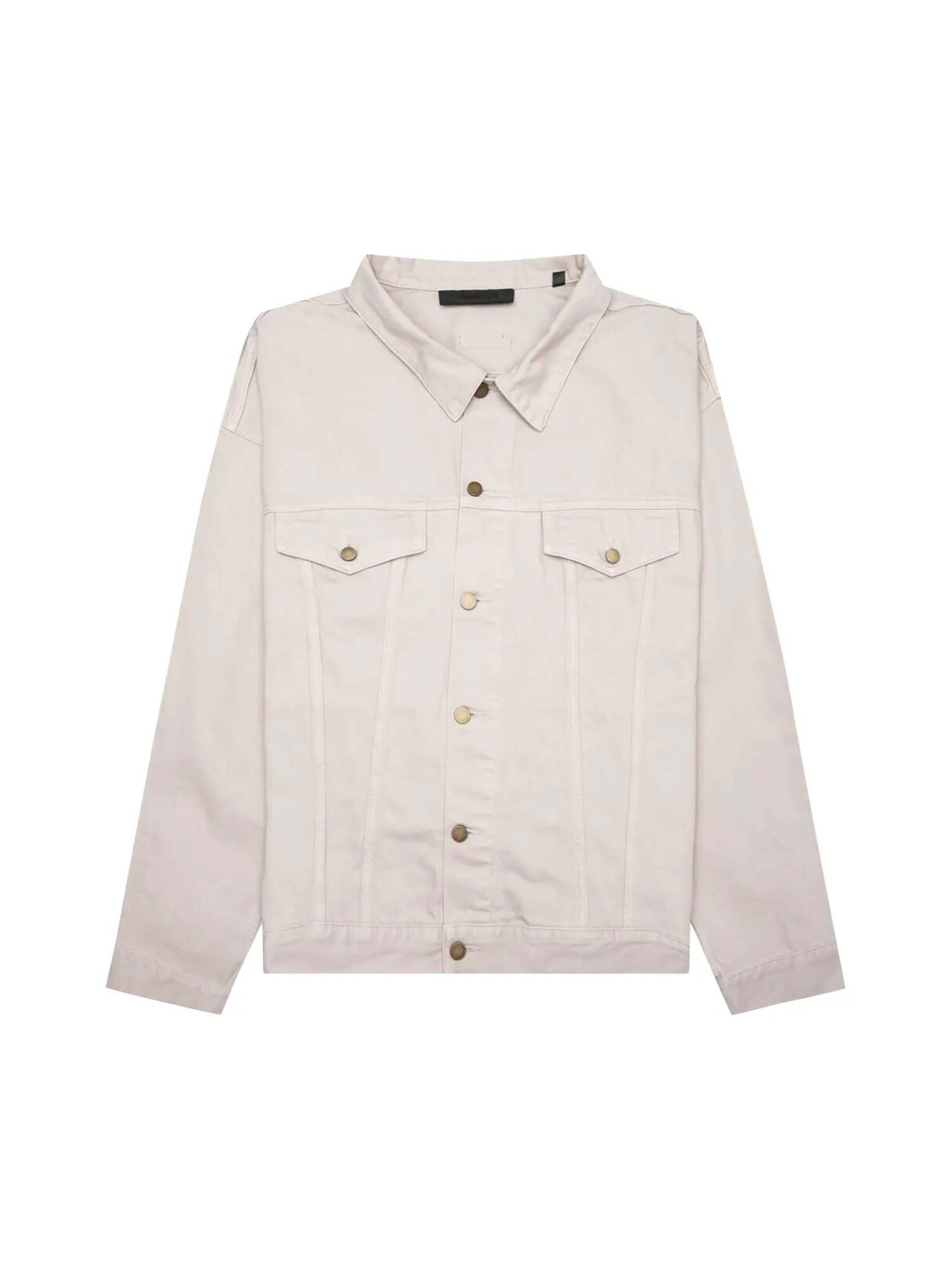 Джинсовая куртка Fear of God Essentials Silver Cloud — изображение 1 из 2, серебристый