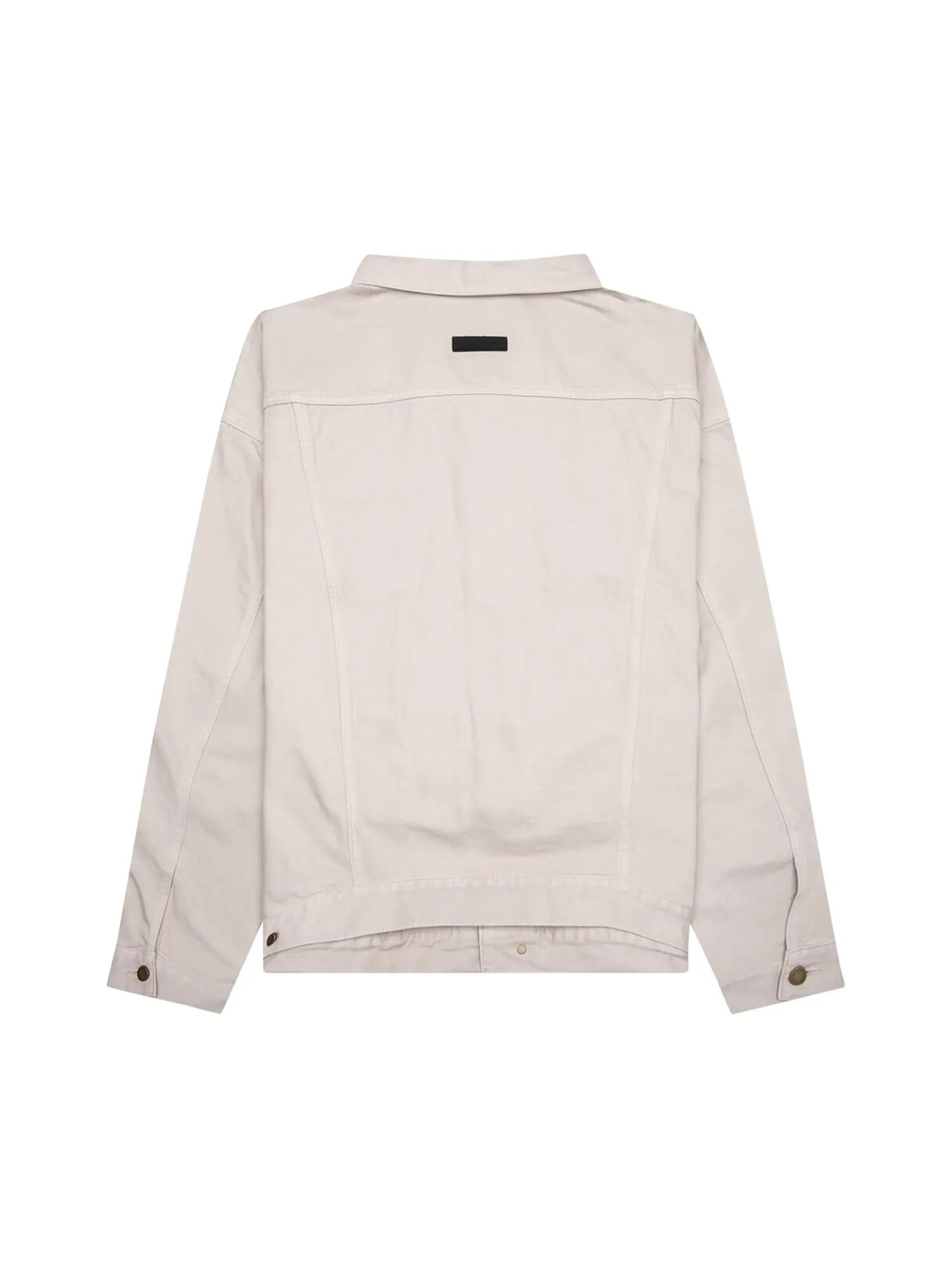 Джинсовая куртка Fear of God Essentials Silver Cloud — изображение 2 из 2, серебристый