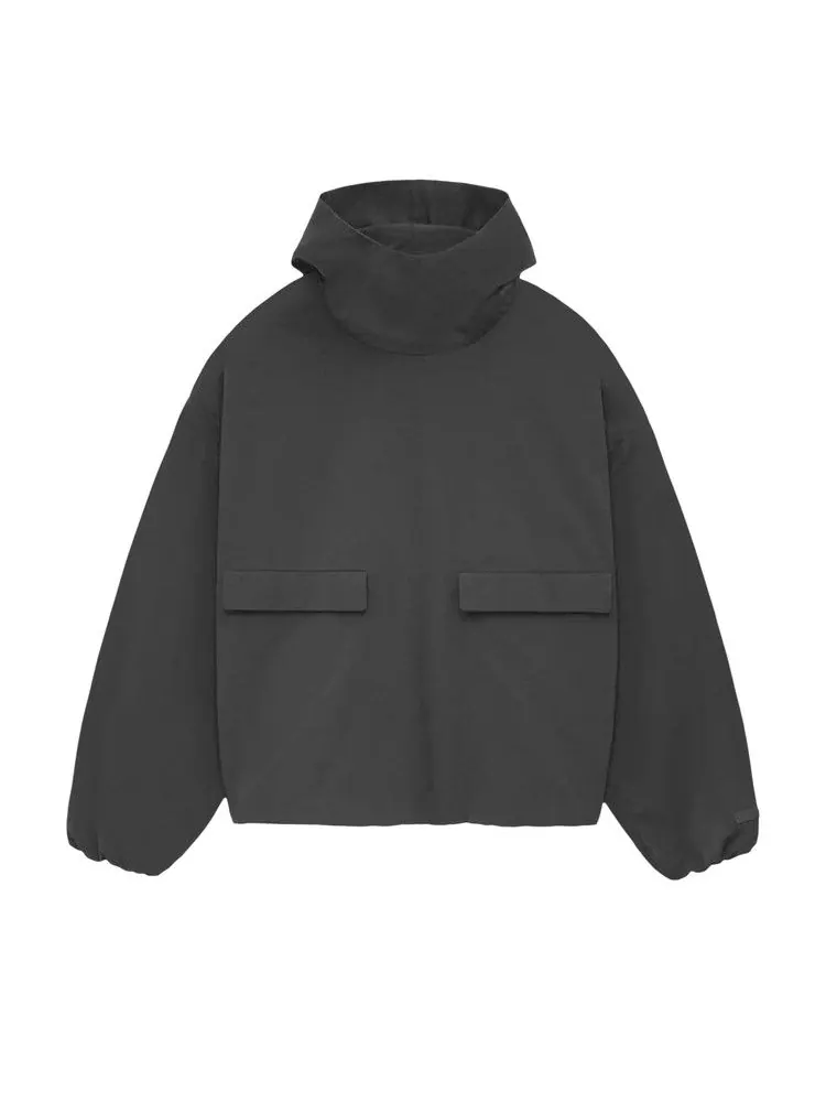 Анорак Fear of God Essentials Military Nylon Hooded Anorak — изображение 1 из 2, черный
