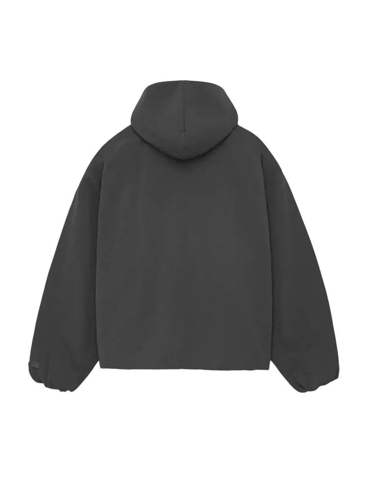 Анорак Fear of God Essentials Military Nylon Hooded Anorak — изображение 2 из 2, черный