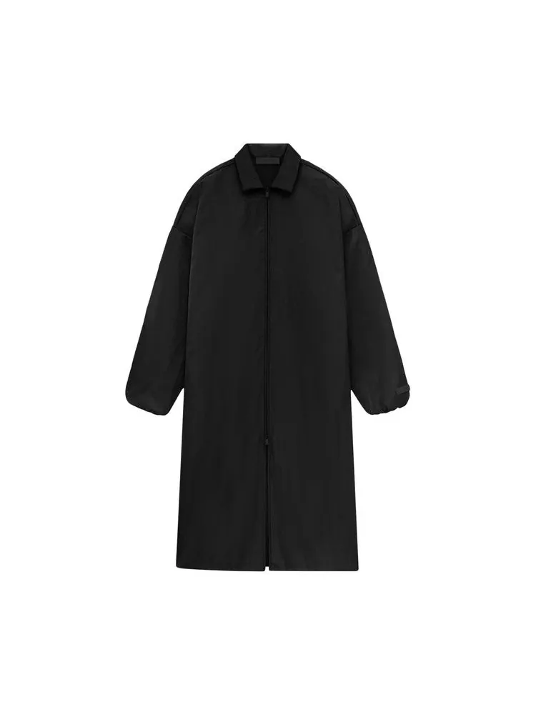 Тренч Fear of God Essentials Textured Nylon Trench — изображение 1 из 2, черный