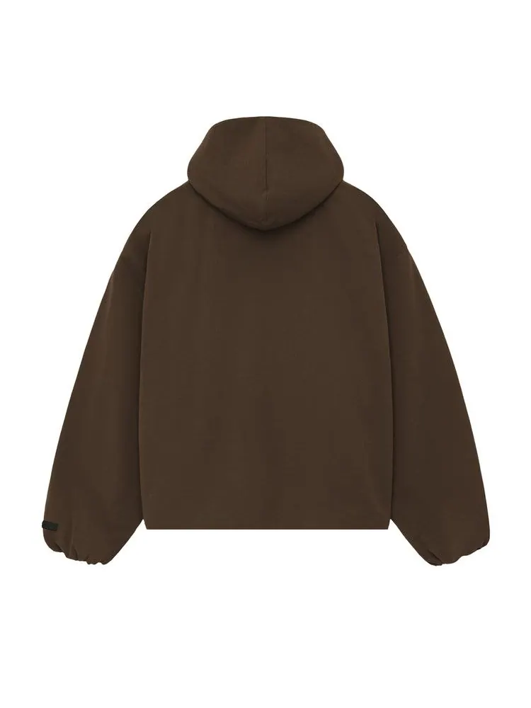 Анорак Fear of God Essentials Military Nylon Hooded Anorak — изображение 2 из 2, коричневый