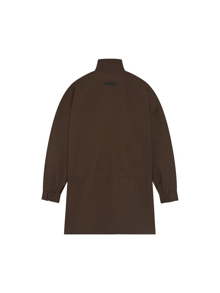 Анорак Fear of God Essentials Military Nylon Mockneck Anorak — изображение 2 из 2, коричневый