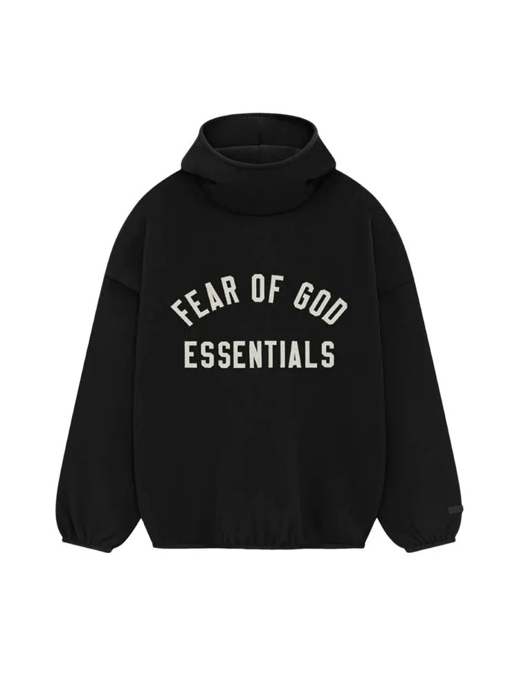 Худи Fear of God Essentials Brushed Hoodie — изображение 1 из 2, черный