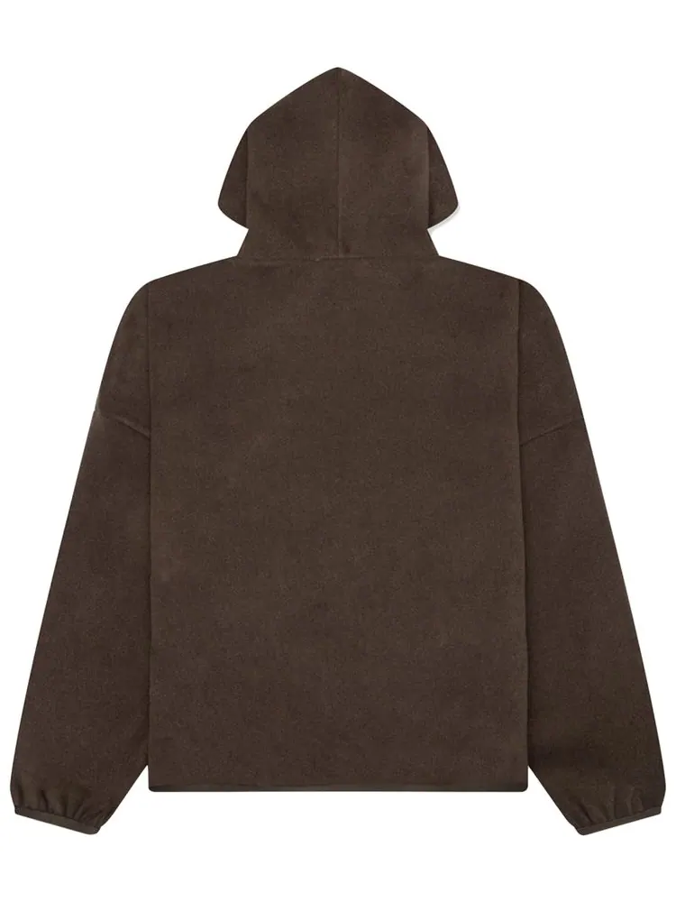 Худи Fear of God Essentials Brushed Hoodie 'Brown' — изображение 2 из 2, коричневый