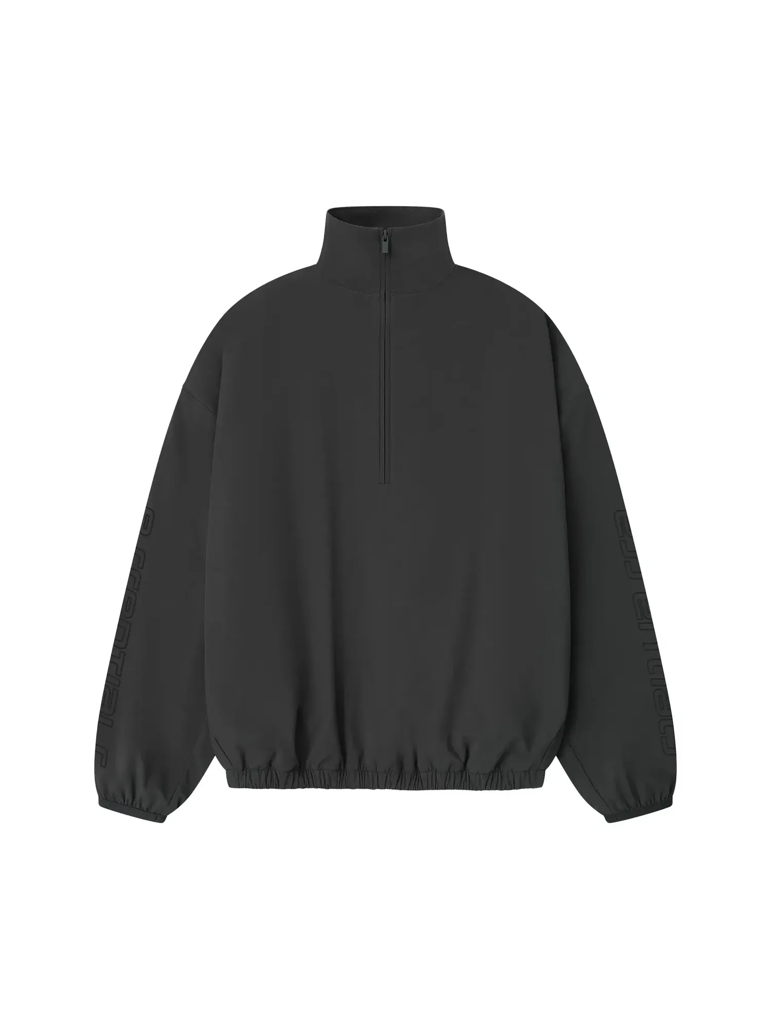 Женская нейлоновая спортивная куртка Fear of God Essentials с половинной молнией — изображение 1 из 2, серый