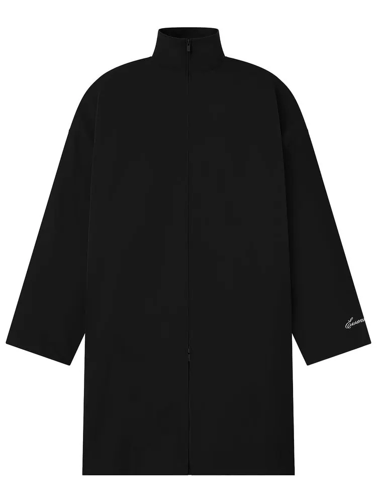 Спортивная нейлоновая куртка с высоким воротником Fear of God Essentials — изображение 1 из 3, черный