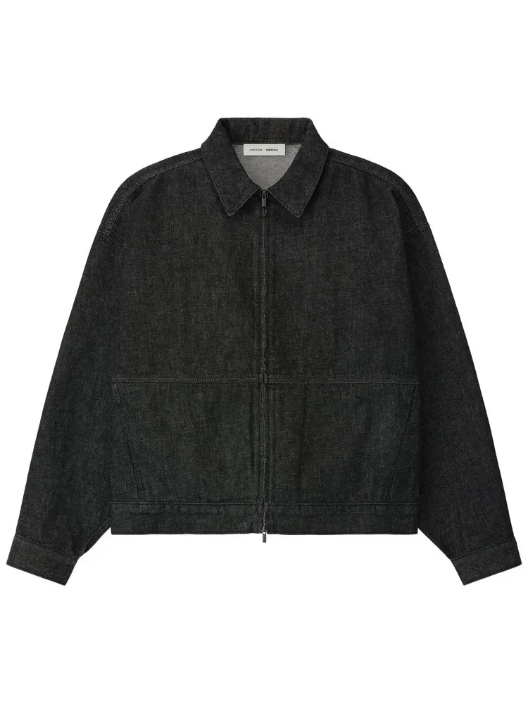 Рабочая джинсовая куртка Fear of God Essentials — изображение 1 из 2, черный