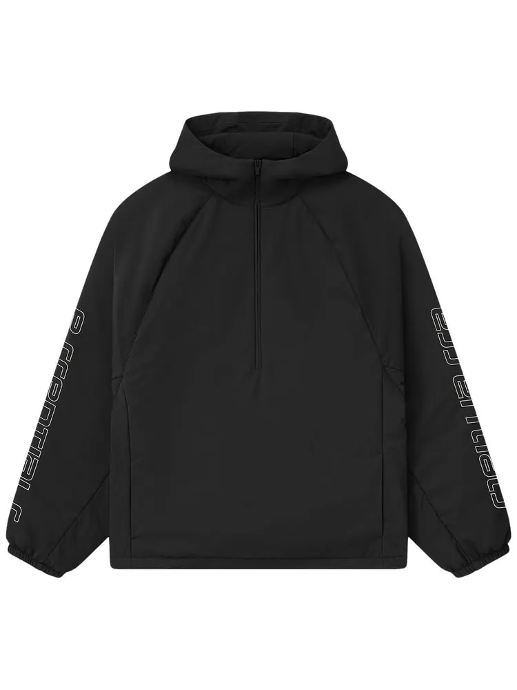 Нейлоновая куртка-анорак Fear of God Essentials с половинной молнией — изображение 1 из 2, черный