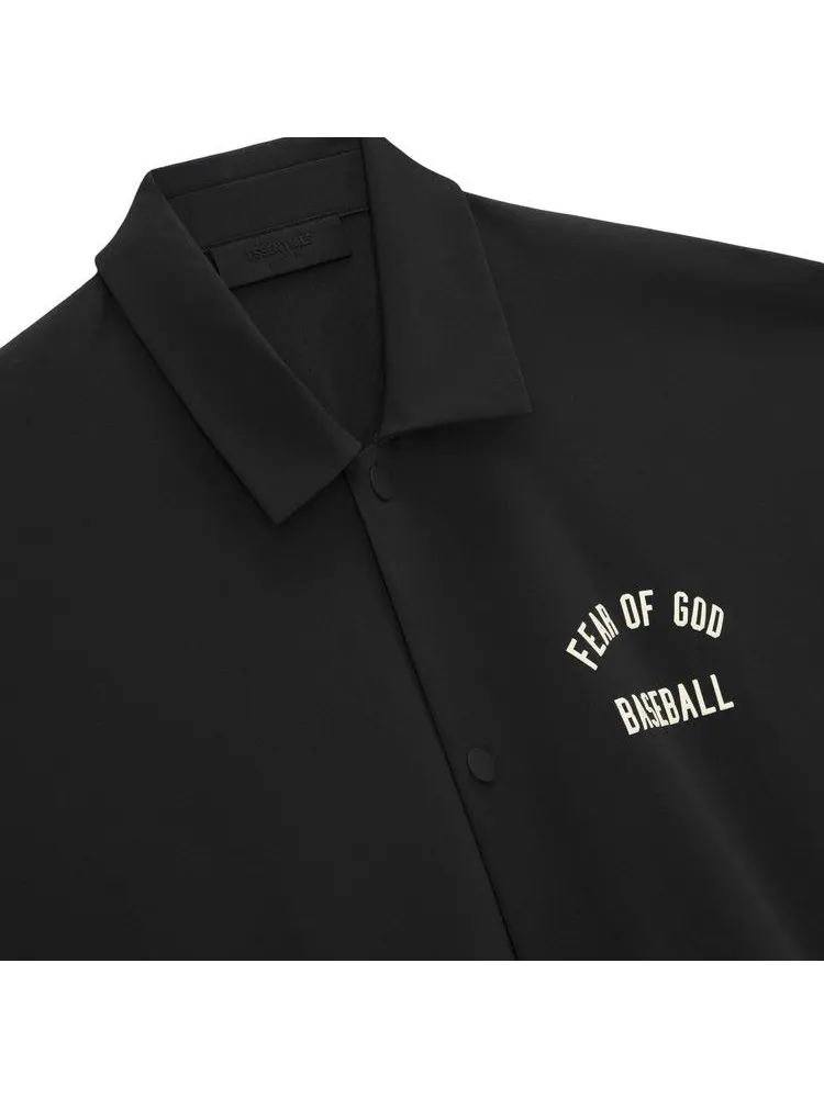 Куртка Fear of God Essentials MLB Coaches Jacket — изображение 3 из 3, черный