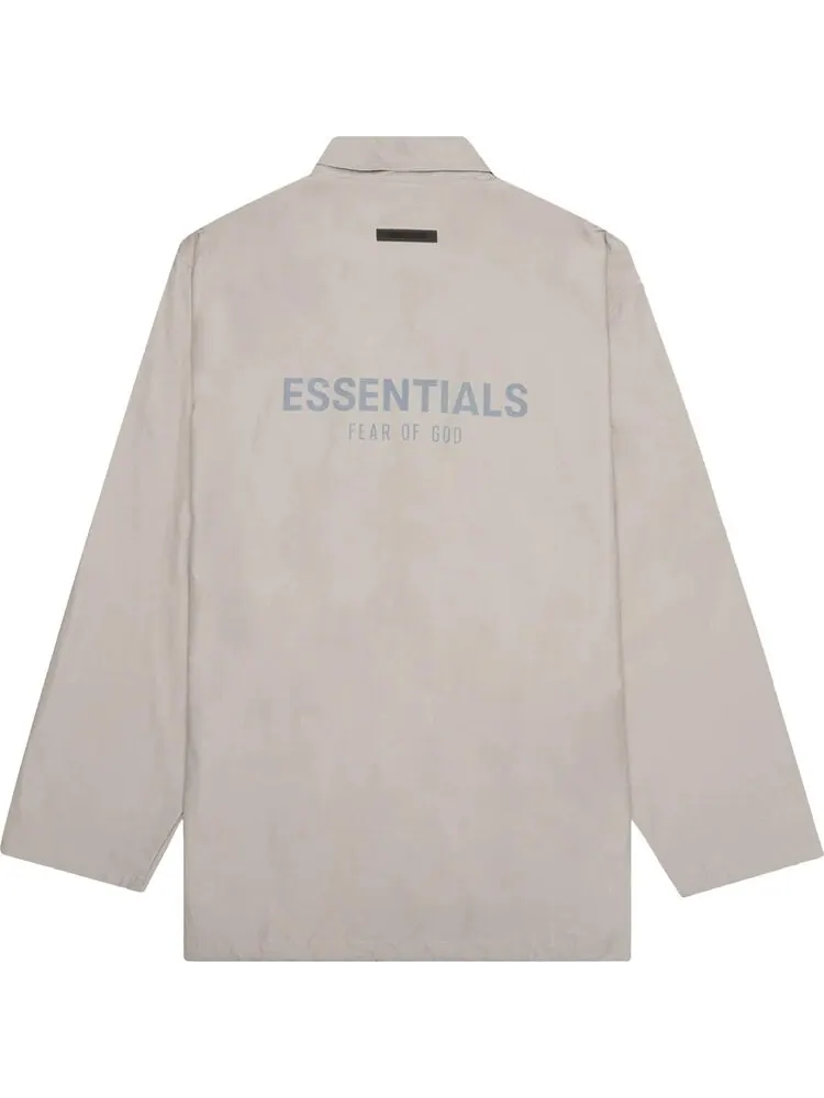 Куртка Fear of God Essentials Coaches Jacket 'Moss' — изображение 2 из 2, зеленый