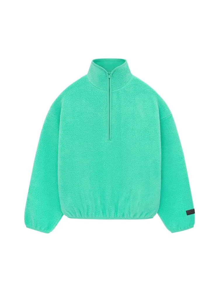 Толстовка Fear of God Essentials Nylon Half Zip Mockneck — изображение 1 из 2, мятный