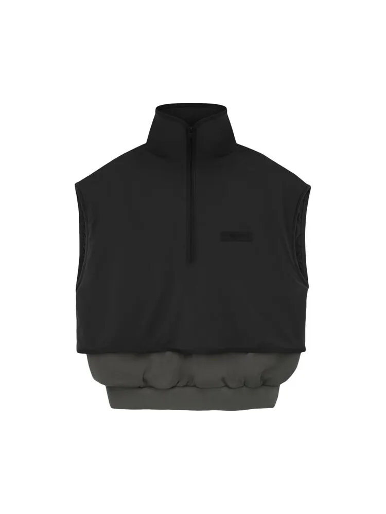 Жилет Fear Of God Essentials Fear of God Essentials Nylon Fleece Mockneck Vest — изображение 1 из 2, черный